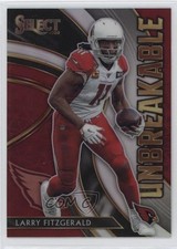 2020 Panini Select Unbreakable Silver Prizm Larry Fitzgerald #U22 1dn