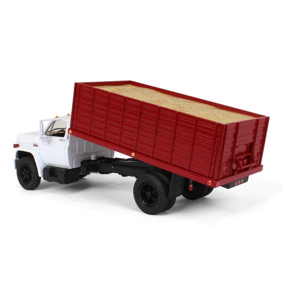 First Gear 1/34 Bianco & Rosso 1970s GMC 6500 Grano Camion Con Mais Load 10-4255 - Immagine 4 di 4
