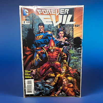 Forever Evil #2 of 7 DC Comics New 52 Dec 2013 1st Print David Finch Cover