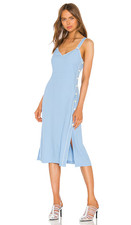 SZ XS RAG & BONE Sky Blue TIA Sundress Jumper MIDI EXC! Dress