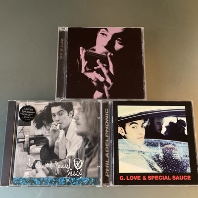 G. Love & Special Sauce 3 LOT: The Best of, Philadelphonic, Self Titled VG+