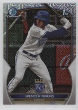 2023 Bowman Draft Chrome Japan Refractor Spencer Nivens #BDC-93 fm0