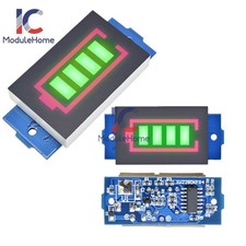 10pcs 1S 7S Battery Capacity Indicator Green Module Li-ion Power Level Display