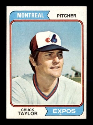 1974 Topps #412 Chuck Taylor   NM/NM+ X3725724