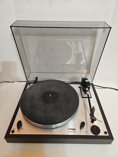 Thorens TD166 MKII 2-Speed Belt-Drive Suspended Chassis Turntable - Working