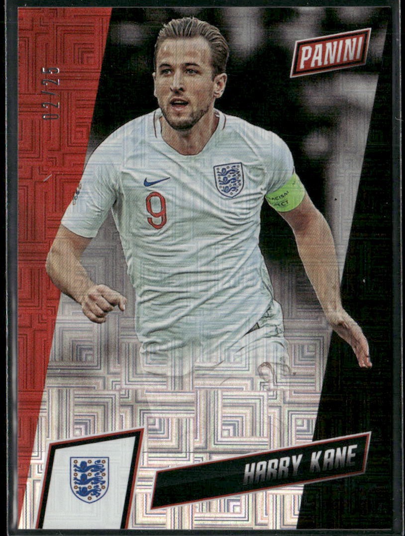 Harry Kane 2019 Panini The National #71 Escher Squares #/25 England