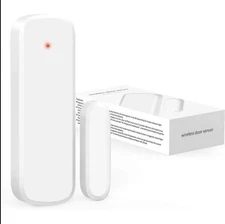 D017 Add-On Door Sensor Unit No Receiver - White