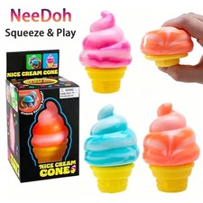 Schylling NeeDoh Nice Cube Stress Ball Sensory Fidget Toy Squishy