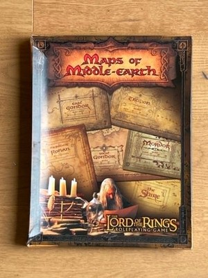 Karten von Mittelerde Herr der Ringe Rollenspiel Box Set von Decipher