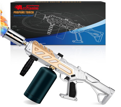 Powerful Propane Torch Gun,Kitchen Grill Torch with Detachable Design,Adjustable