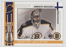 2003-04 Pacific Quest for the Cup Blue 23/150 Andrew Raycroft #9 y0i