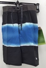 Quicksilver Boys Surfsilk Air Brush Swim Shorts In Blue Size 6