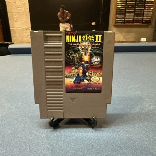 Ninja Gaiden 2 II: The Dark Sword Of Chaos (NES, 1990) Tested