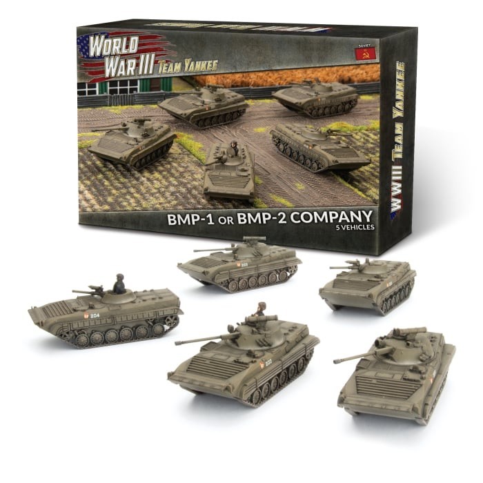 WW3: Soviet BMP-1 Or BMP-2 Company - Team Yankee - Brand New - Flames of War