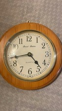 Vintage - Horloge murale Daniel Dakota - avec cadre en bois clair