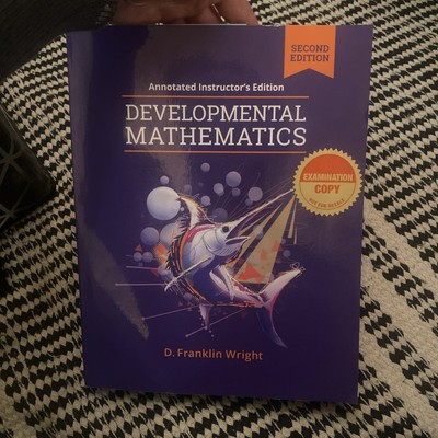 Instructor Ed. Developmental Mathematics 2nd Ed. Hawkes Learning 2020 Paperback 