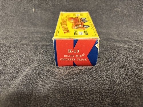 Matchbox King Size K-13 Ready-Mix Concrete Truck w/Box - Picture 2 of 6
