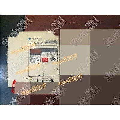 1PC Used   J7 Inverter CIMR-J7RAB0P7 0.75KW 220V 180 days Warranty  *mp