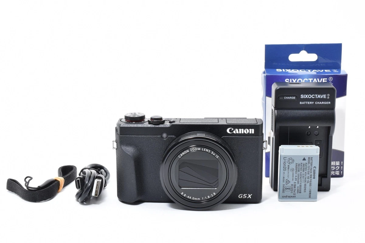 Canon PowerShot G5 X Mark II Image Stabilization Digital Cameras