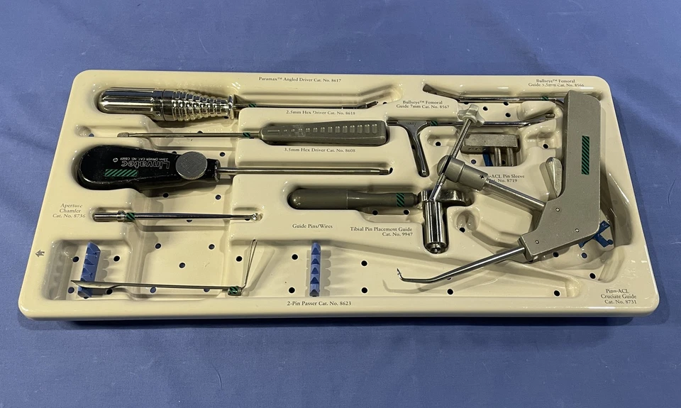 LOTE DE 10 sistemas de guía Linvatec Paramax ACL Foto 3 de 4