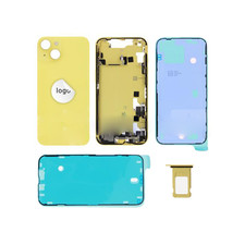 Original Cache Batterie Grade A Jaune Pulled Reconditionné pour iPhone 14