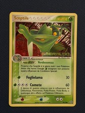 Pokémon card - Sceptile 10/106 - HOLO STAMPED - EX Smeraldo 2006 - ITA - EXC