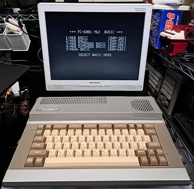 PC-6001mkII 日本電気 NEC P6 NEC PC-6001mkII P6 Vintage 8-bit Computer Tested Japan | eBay