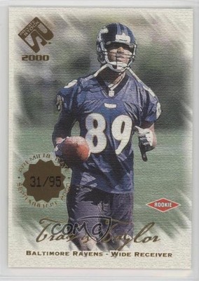 2000 Pacific Private Stock Premiere Date 31/95 Travis Taylor #106 Rookie RC y0i