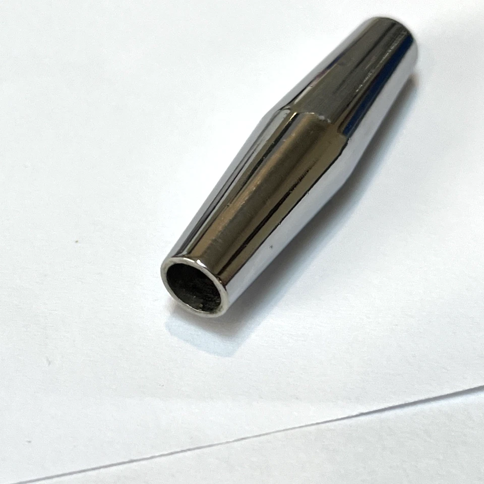 Barra de brazo de trémolo Kahler vintage años 80 punta de latón cromado NOS Foto 3 de 4