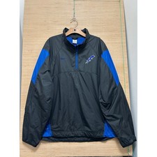 Nike Storm-FIT Air Force Falcons giacca a vento XL nero blu maglione quarto zip