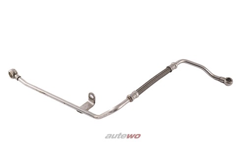 057145772L Audi A8 D3/4E 4.0l TDI 8-Zylinder ASE Ölrohr Turbolader Rechts