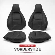 Für Mercedes A CLA GLA W176 C117 X117 X156 Sitzbezug Set 4tlg vorne Kunstleder Für Mercedes A CLA GLA W176 C117 X117 X156 Sitzbezug Set 4tlg vorne Kunstleder