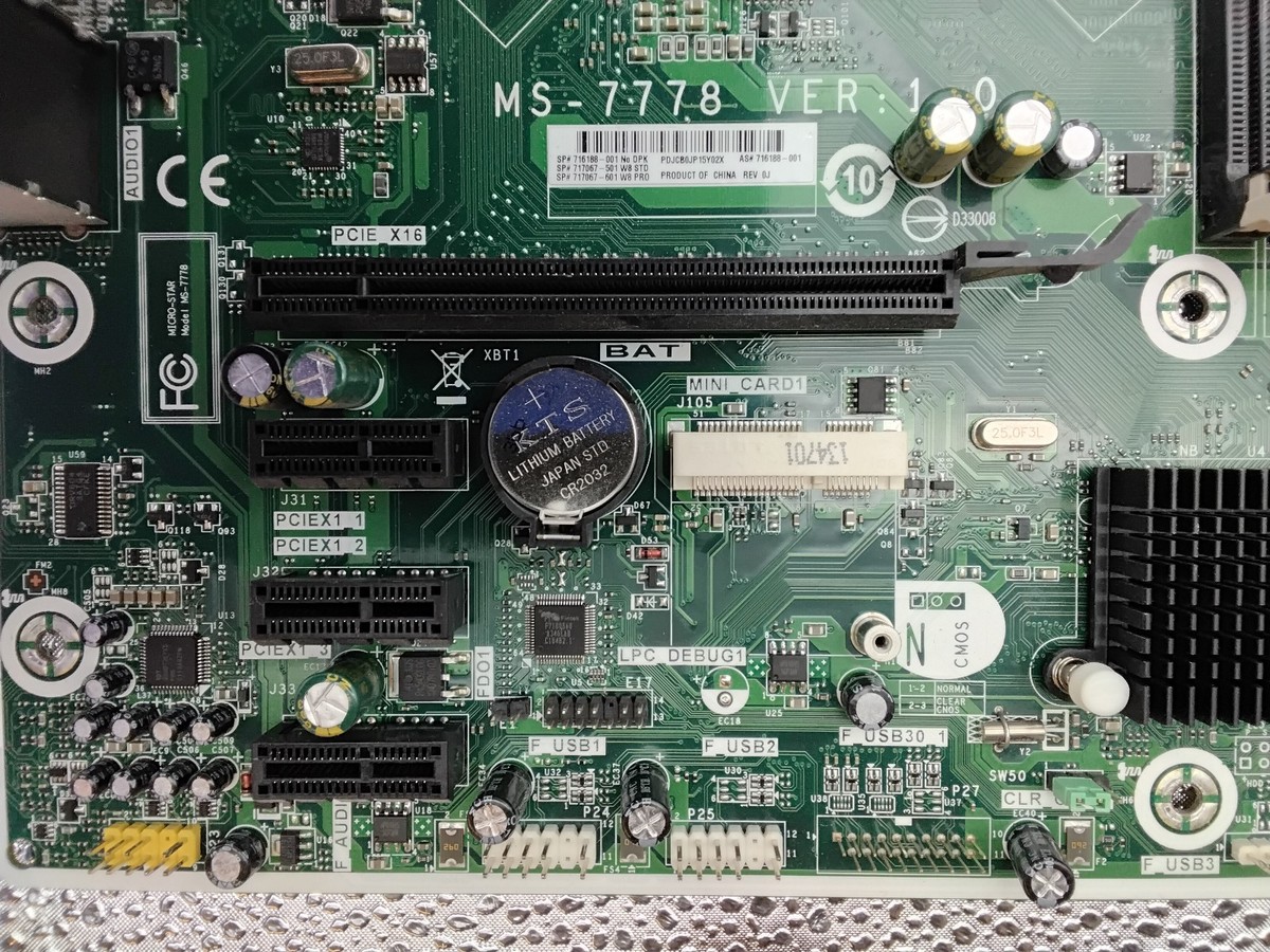 MSI MS-7778 VER:1.0 MicroATX Motherboard AMD Socket FM2 DDR3