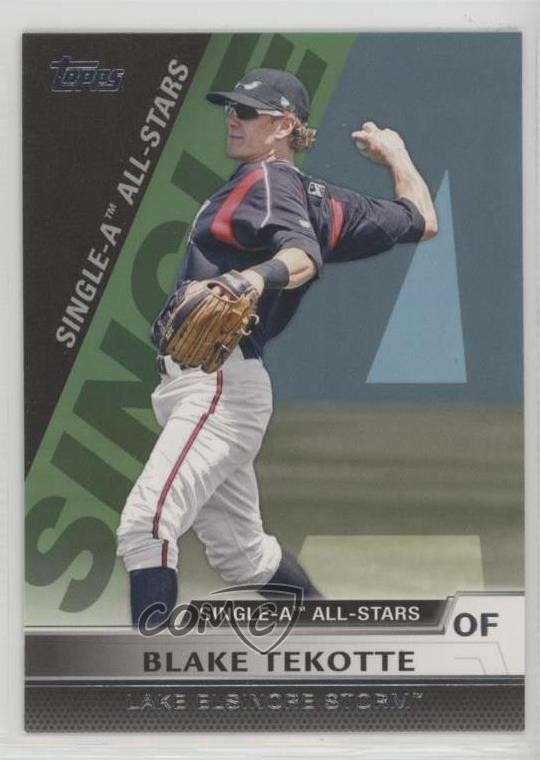 2011 Topps Pro Debut Single-A All-Stars Blake Tekotte #SA22 Rookie RC 1h1