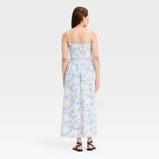 Women's Sleeveless Ruffle Maxi Floral Sundress - Universal Thread