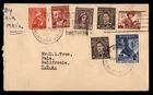 Mayfairstamps Australia 1949 Melbourne to Pala CA Air Mail Cover aaw_62949