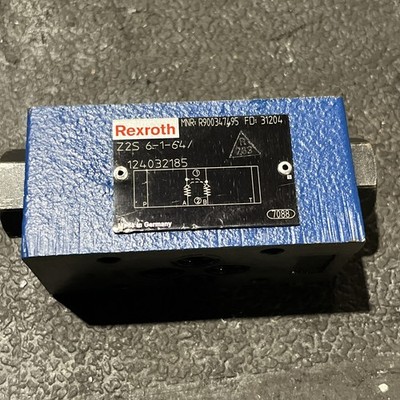  Rexroth Z2S 6-1-64/124032185 Stacked Check Valve, Used Free Shipping 