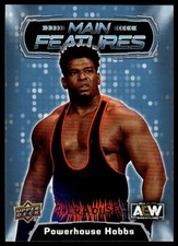 2022 Upper Deck AEW Powerhouse Hobbs #MF-21 Main Features