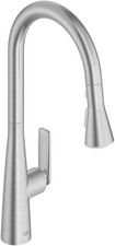 Aspirations Stainless Steel Kitchen Faucet with Pull-Down Sprayer, 1.8 GPM