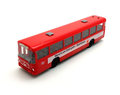 HERPA MAN SU 240 Bus    Sparkasse Werbung   W. Germany   Sammlermodell