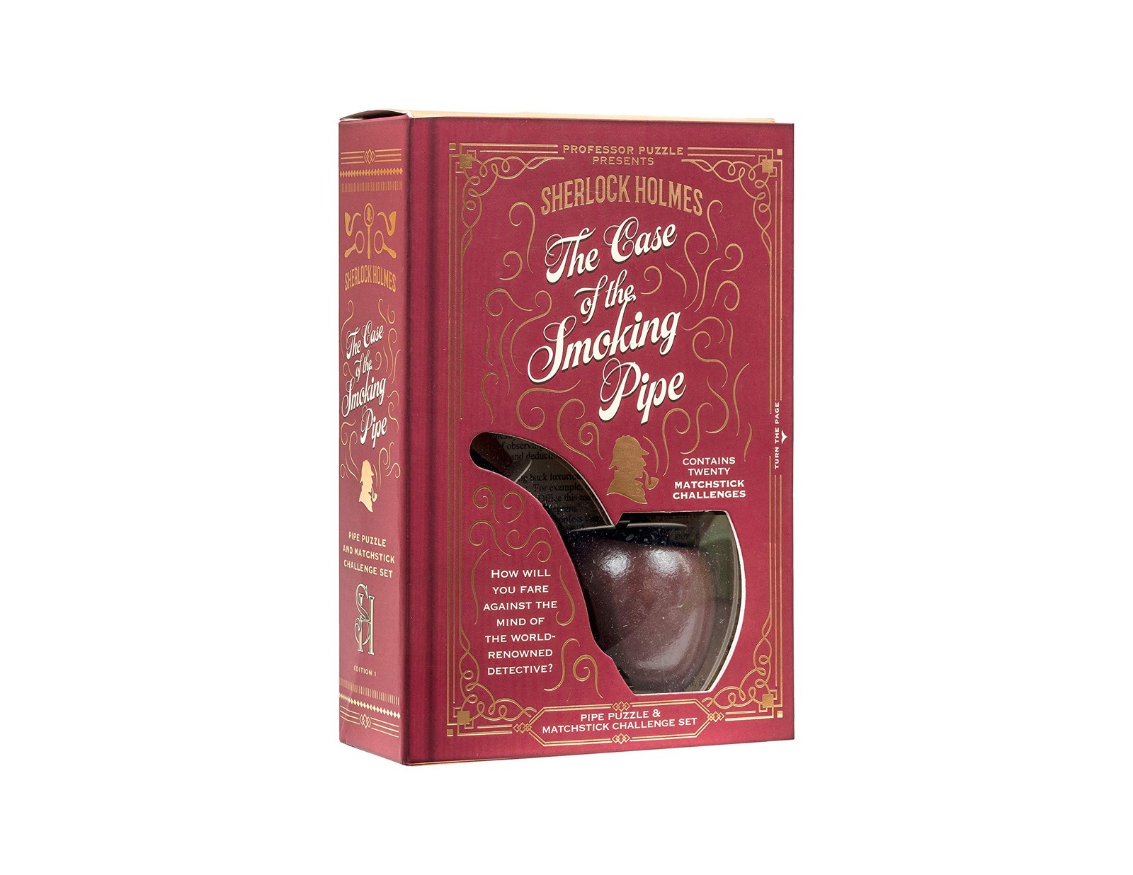 Professor PUZZLE Sherlock Holmes - The case of the Smoking Pipe - Mystery Puzzle