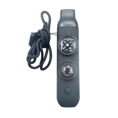 Portables Survival Whistle with Compasses and LED Flashlights Training Whistle