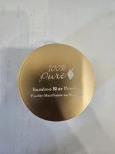100% Pure, Bamboo Blur Powder, 0.2 oz (5.5 g) -New-