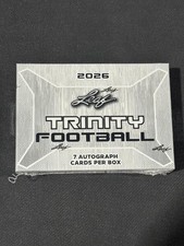 2026 Leaf Trinity Football Sealed Hobby Box FREE SHIPPING