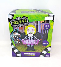 3.5 Feet Halloween Airblown Yard Inflatables Beetlejuice  Sign New Warner Bros