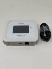 Netgear Nighthawk M6 5G WiFi 6 Mobile Hotspot Router AT&T White MR6110 Very Good