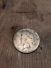 1927 SILVER PEACE DOLLAR