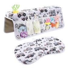 Bath Kneeler and Elbow Rest Pad Set, 1.6'' Thick, Quickly Dry, Bathtub Kneele...