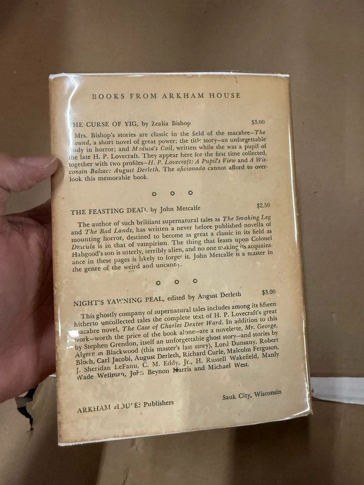 The Survivor and Others, H.P. Lovecraft, 1st print 1957 - Only 2000 pressed RARE - Image 3 of 4