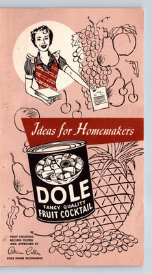 Ideas for Homemakers Dole Fruit Cocktail Recipes Rainbow Pie Mystery Pudding